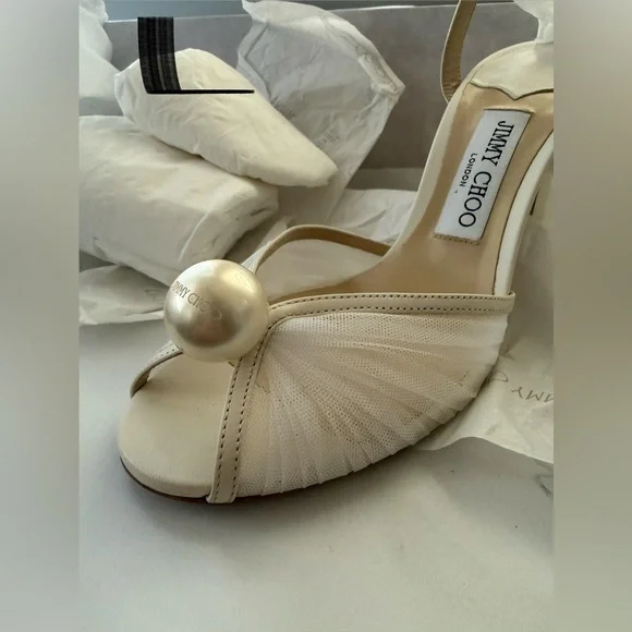 Jimmy Choo Sacaria 85 High Block Heel - Picture 5 of 16